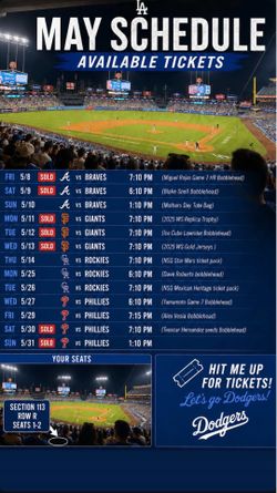 Dodgers tickets