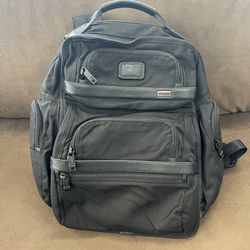 TUMI ALPHA 2  Backpack Ballistic Nylon Black Travel Business TSA (Good condition) PICK UP IN CORNELIUS