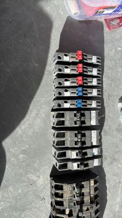 Zinsco style breakers ( price is each) assortment new version and old