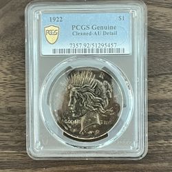 1922P PEACE DOLLAR.