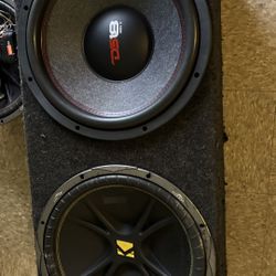 Two 15”Subwoofers 
