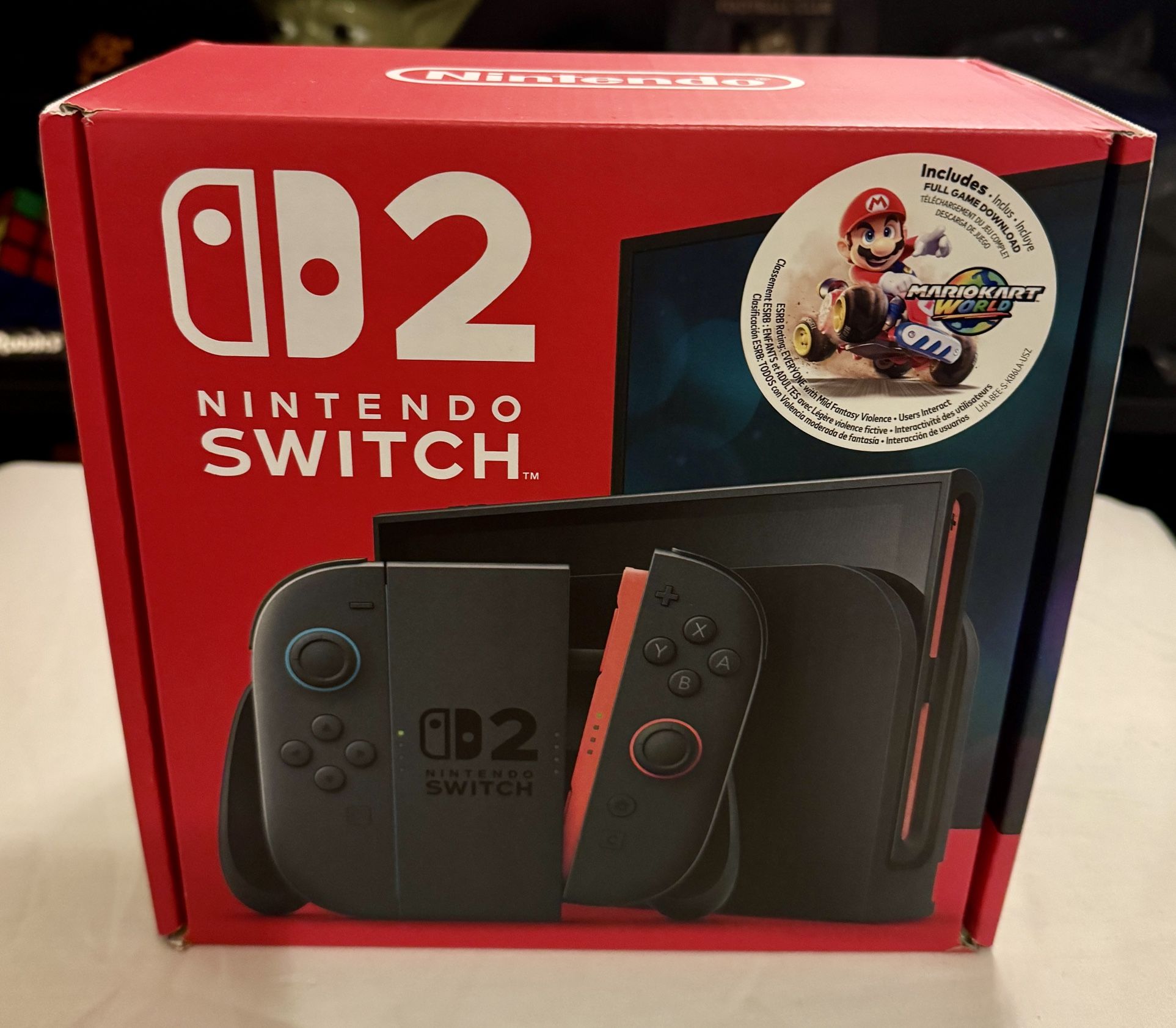 Nintendo Switch 2 Mario Kart World Bundle *SEALED*
