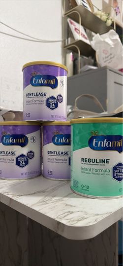Enfamil Gentlease & Reguline Infant Formula Bundle