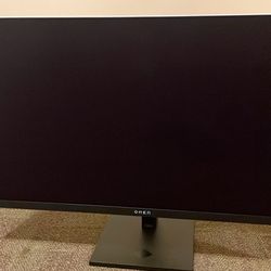 HP OMEN - Transcend 31.5" QD-OLED 4K UHD 240Hz G-SYNC Compatible Gaming Monitor with Adjustable Height - Black/White