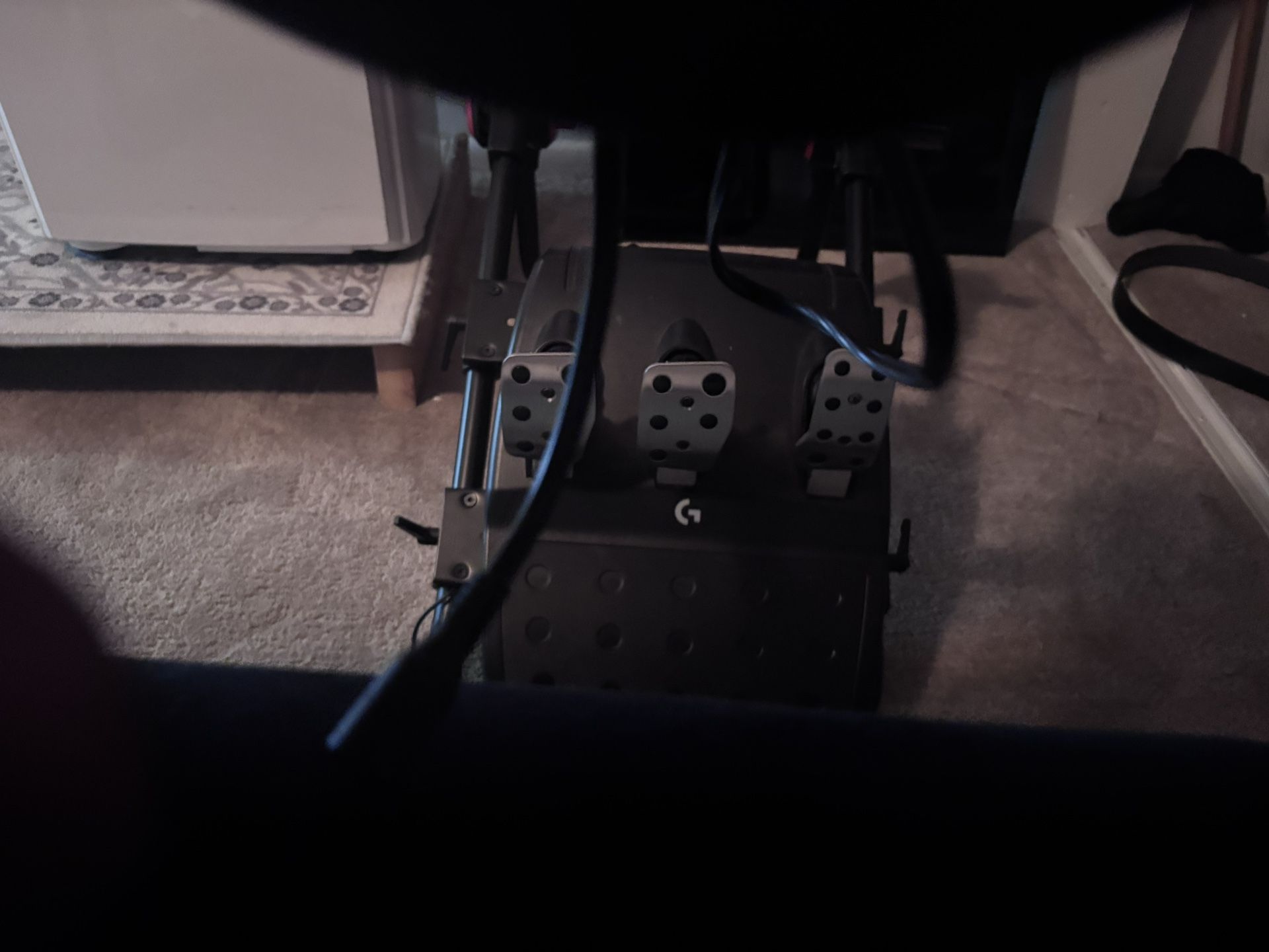 Logitech Steering Wheel And Pedals And Shifter With Force Feed Back