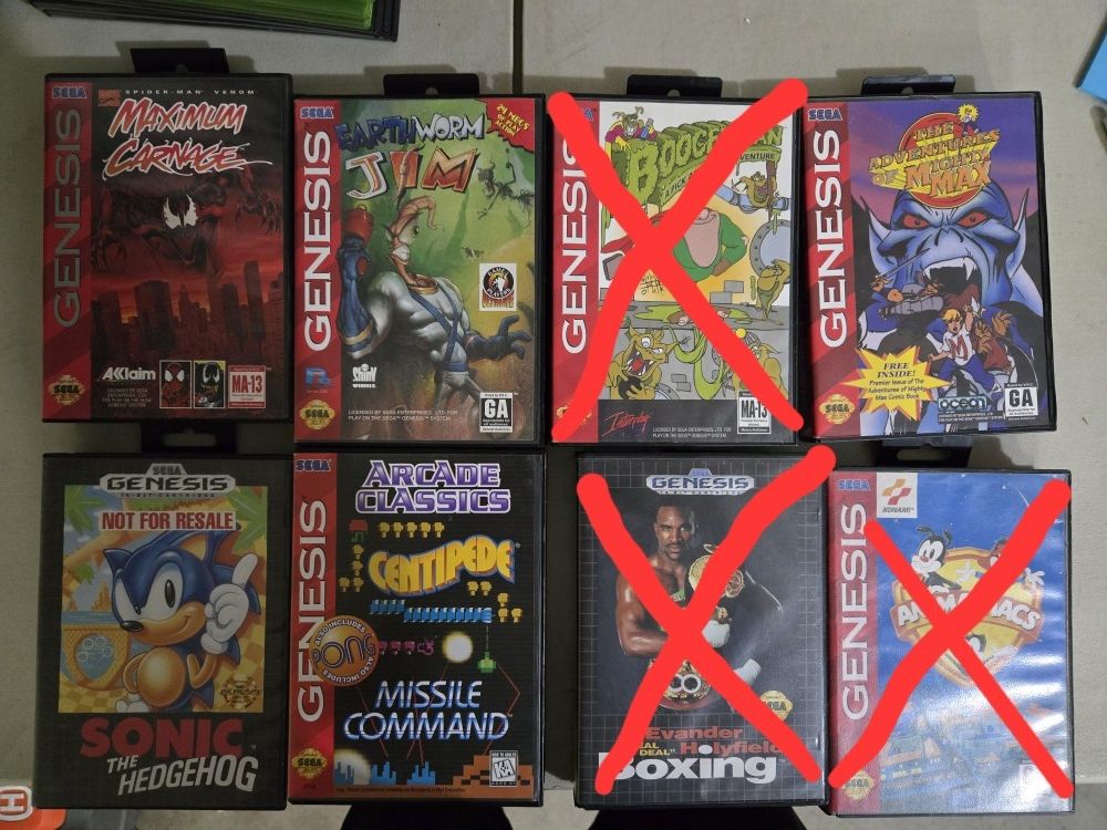 Sega Genesis Games
