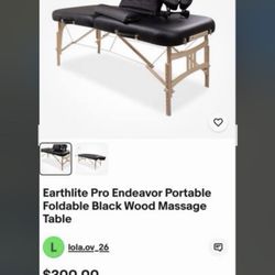 massage table like new