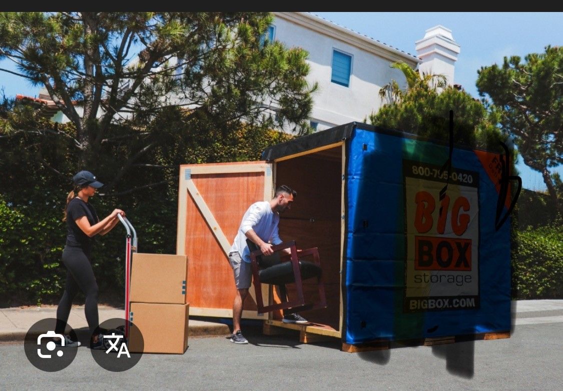 Big Wooden Shipping Crate