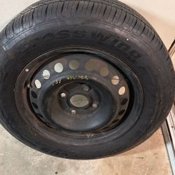 Honda 1999 Accord Black Rim 