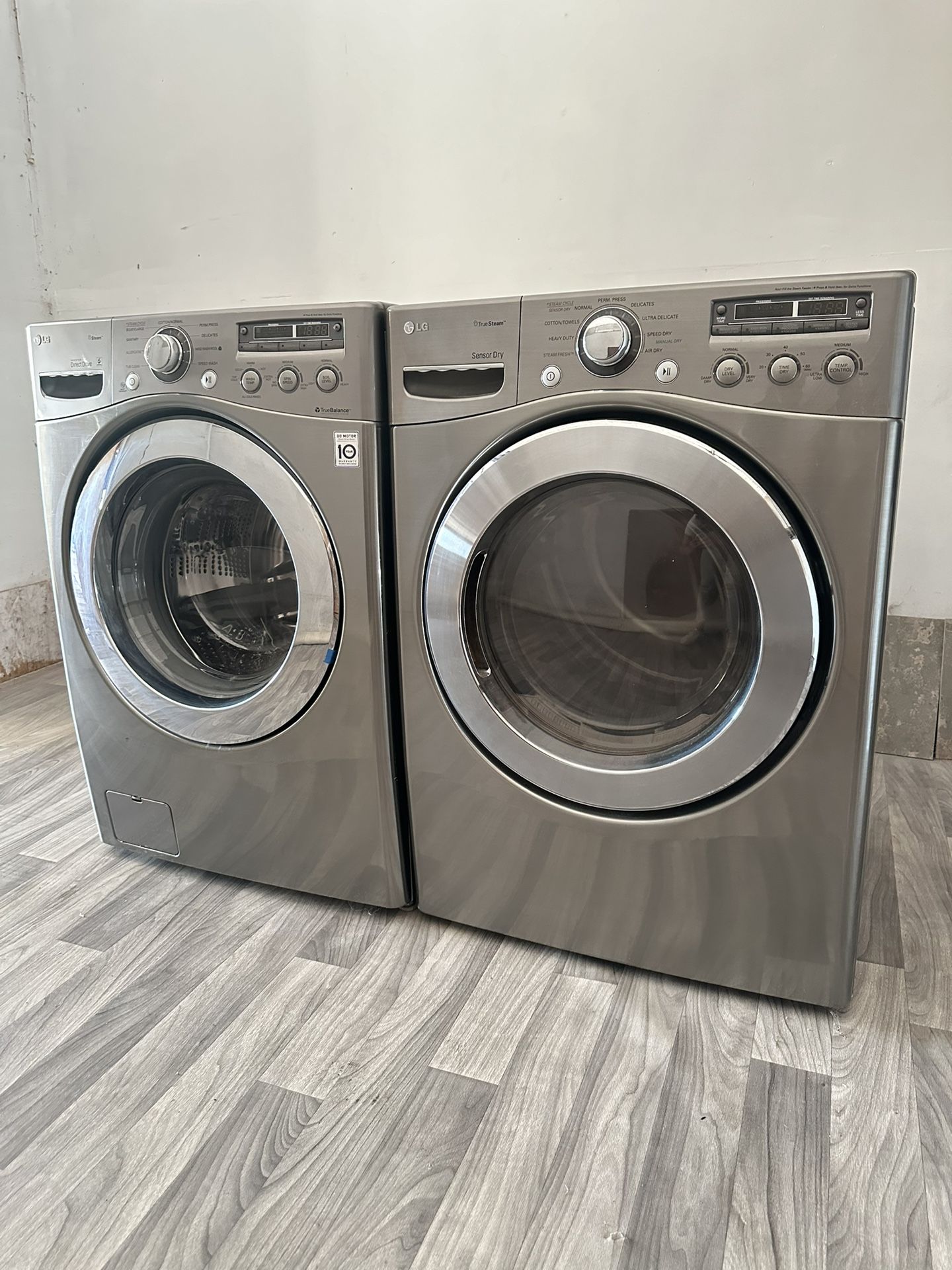 LG Washer And Electric Dryer