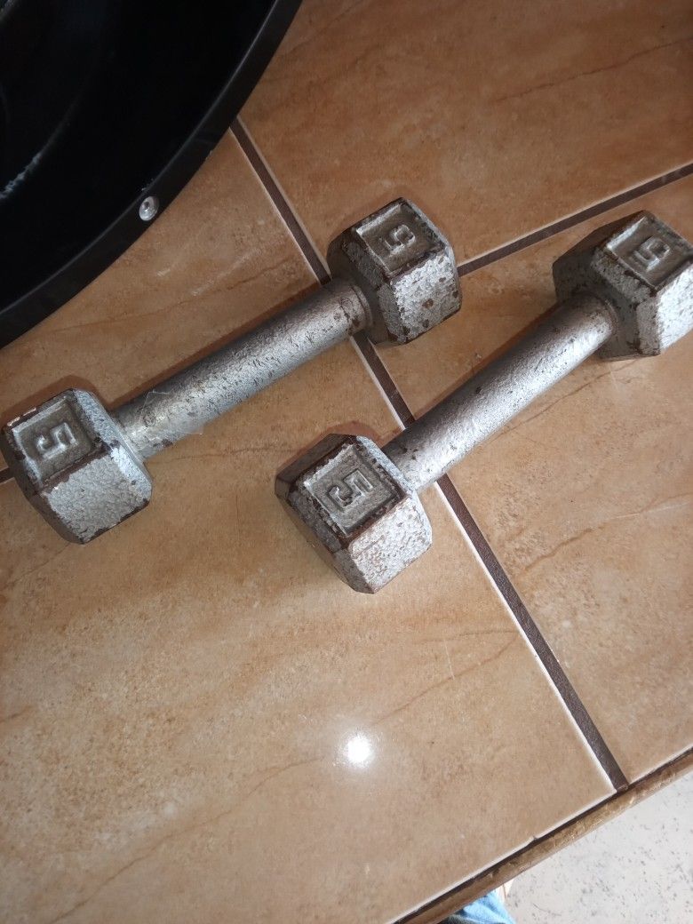 5 Lb Weight Two Of Them Little Set