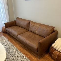 Ashley Leather Sofa
