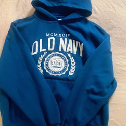Blue Old navy hoodie