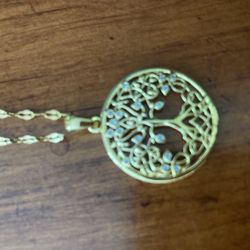 18 Inch Tree Of Life Necklace 