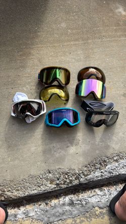 Snow Googles SALE!!!! 30$ The Crusheyes And 20$ Others