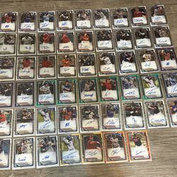 LOT OF AUTOGRAPHED BASEBALL CARDS!