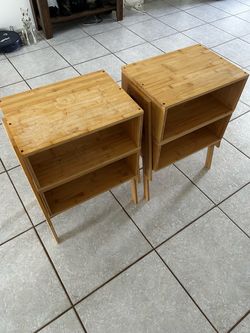 Wooden End Tables