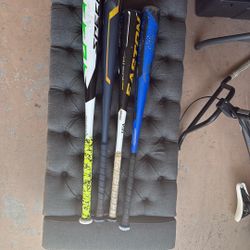 4 Baseball Bats 