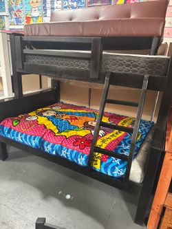 Bunk Bed Twin Full Solid Wood ✨ New 
