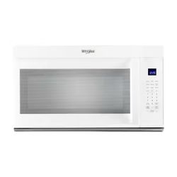 New In Box Whirlpool 30 in. Over-the-Range Microwave in White with Sensor Cooking