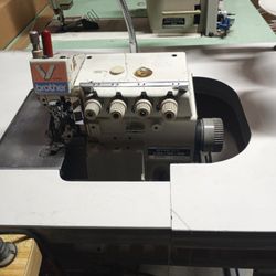 Brother V-Series EF4-W51-23 Industrial Overlock Serger with Table