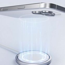 Teckwe 1pc 15W Magnetic Wireless Charger Pad Fast Charging, Compatible With IPhone 17/16/15/14/13/12/11 Series, Suitable For Office, Dorm, Home Nan 