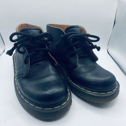Dr Martens 1B61 Boots  Size W 6  M 5 Black Leather Chukka