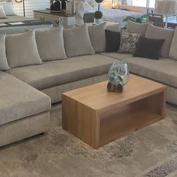 Big Family Sectional With Chaise Only $2,399 @ Ebenezer Furniture 15250 Bear Valley Rd Victorville Ca 
