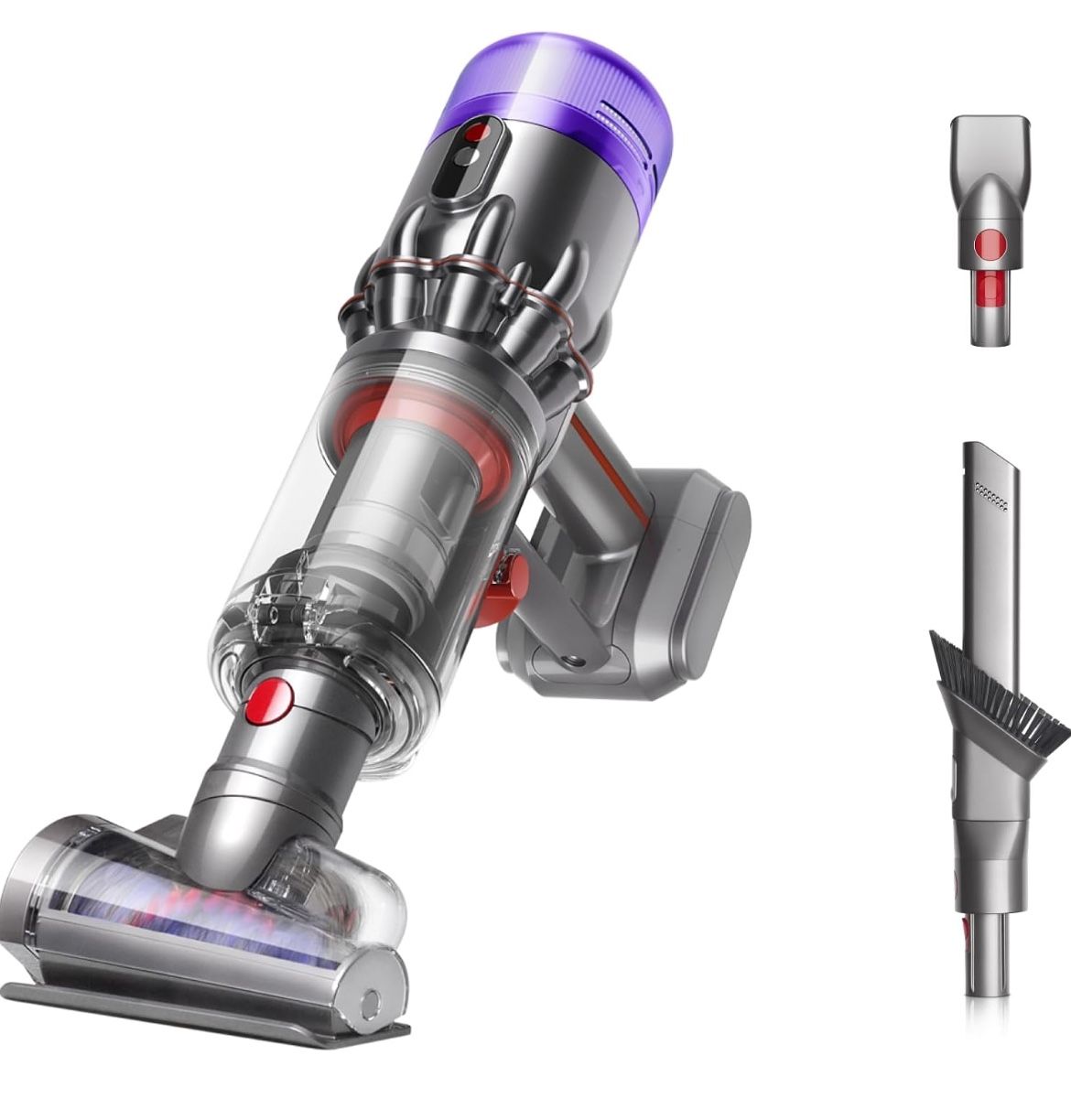 Dyson Humdinger Handheld Vacuum Cleaner, Silver, Small @z7-523