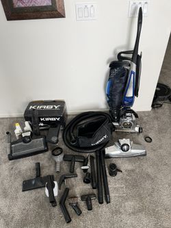 Kirby vacuum with accessories