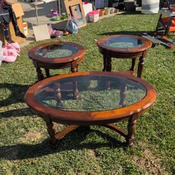 Coffee Table And End Table Set 