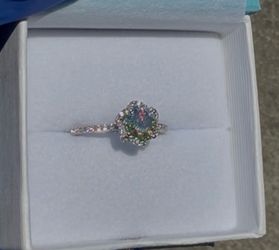 Moissanite Fantasy Blue - Rings