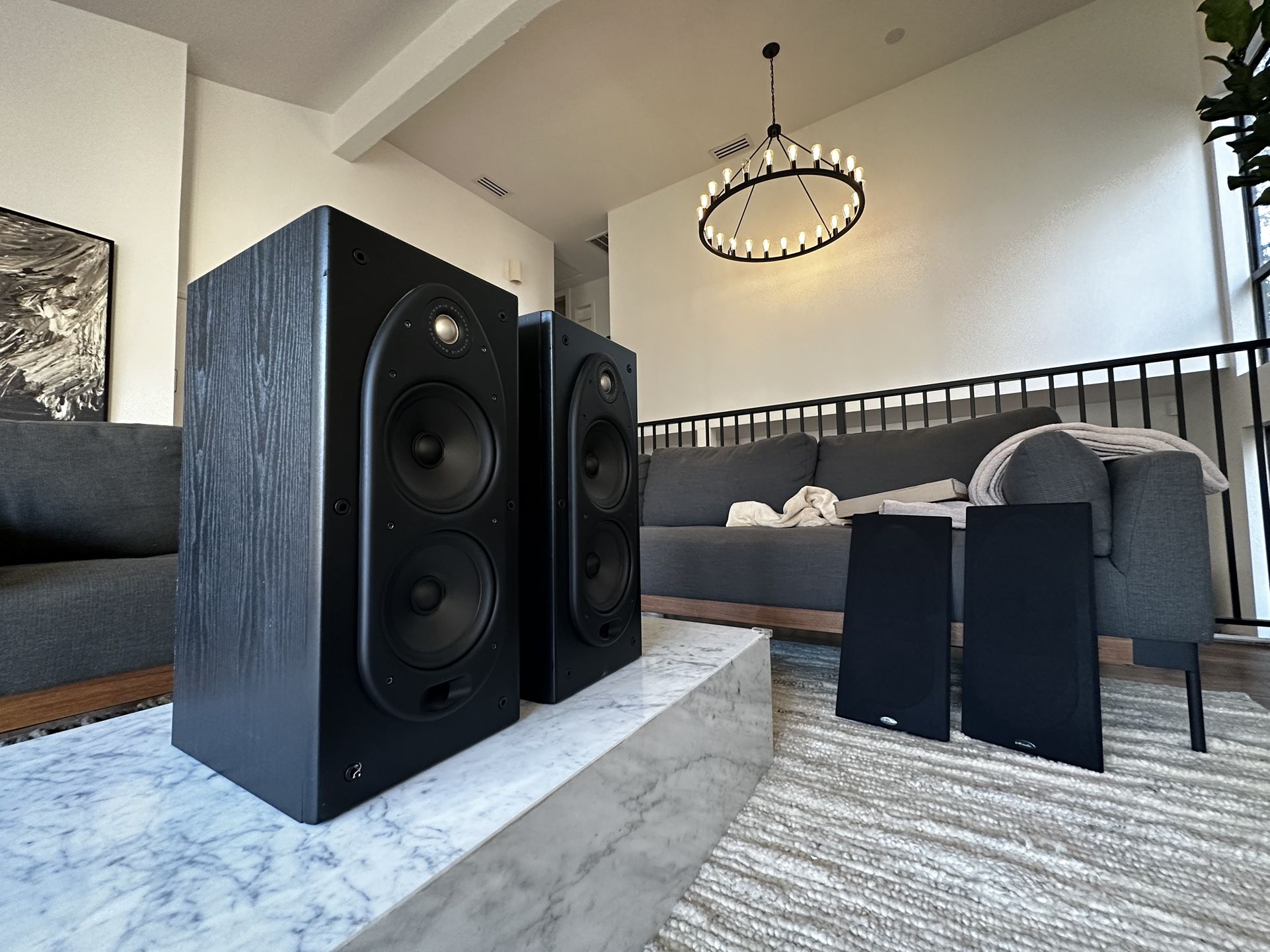 **SUPER CLEAN!** Pair of Polk Audio RT55 Bookshelf Loudspeakers! for