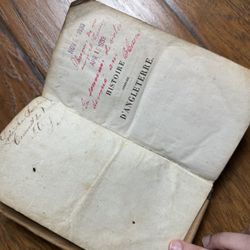 antique,edition of Histoire d'Angleterre Abrégée (An Abridged History of England