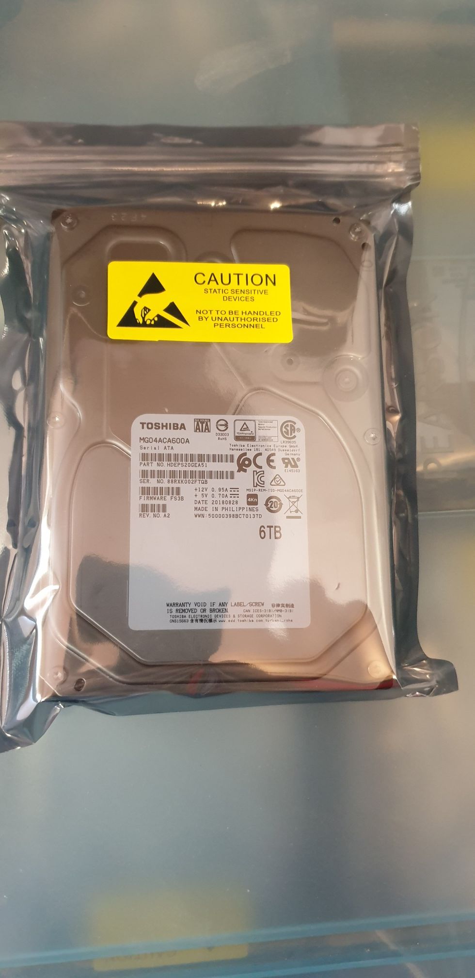 6 TB HARD DRIVE