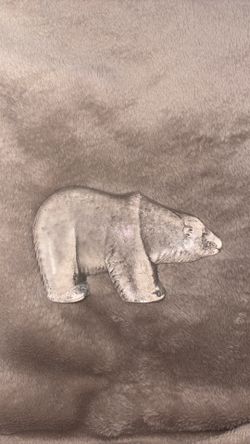Polar bear collectible