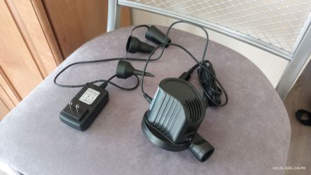 Electric Air Pump with Attachments and Adapter