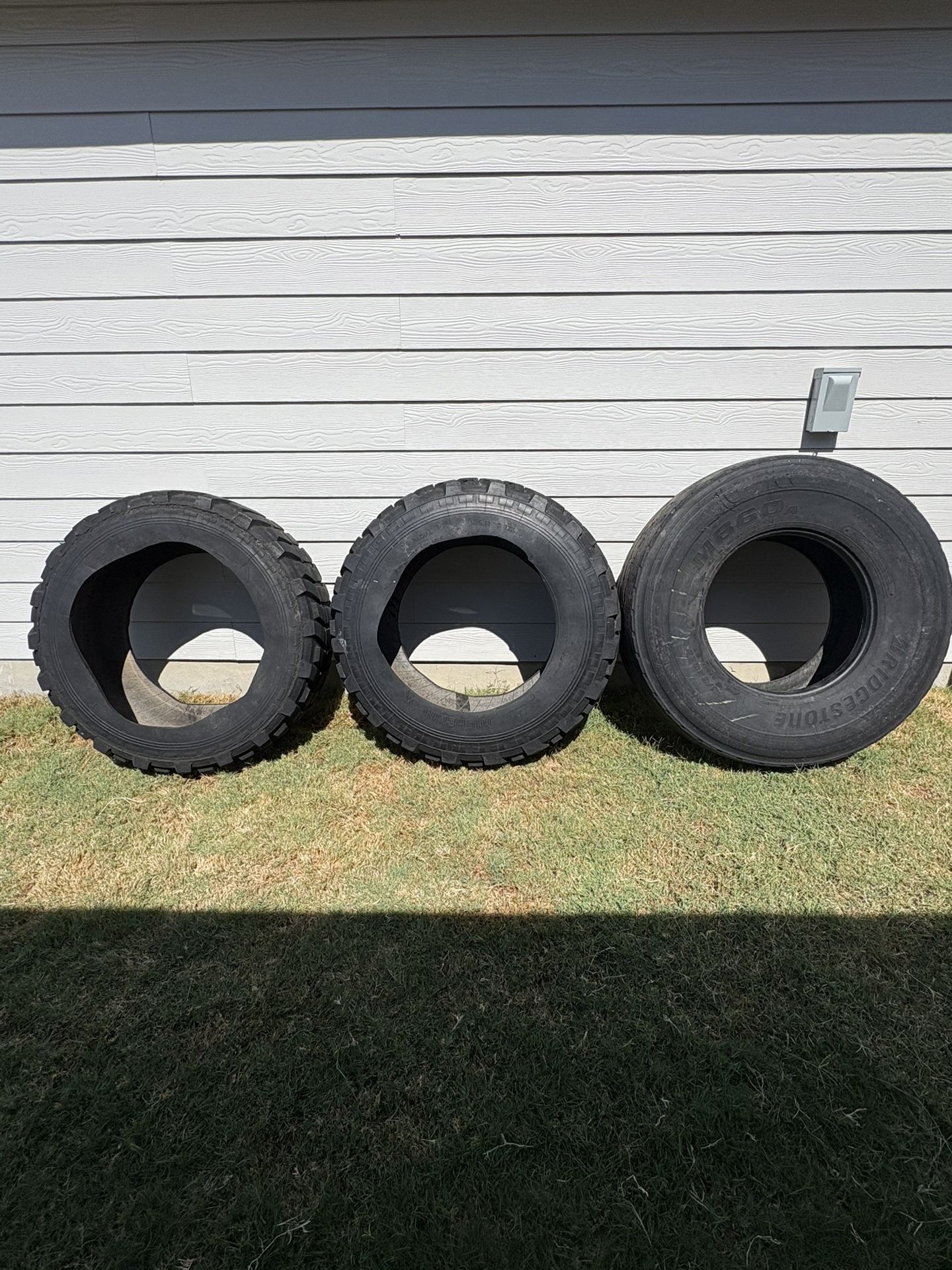 Tires Used For Exercise 