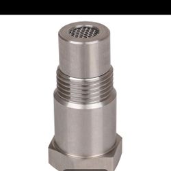 1pc M18x1.5 Oxygen Sensor Thread Adapter, 304 Stainless Steel Universal Thread Adapter