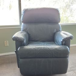 Green recliner