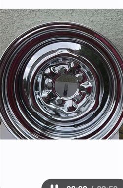 Chrome steel wheels