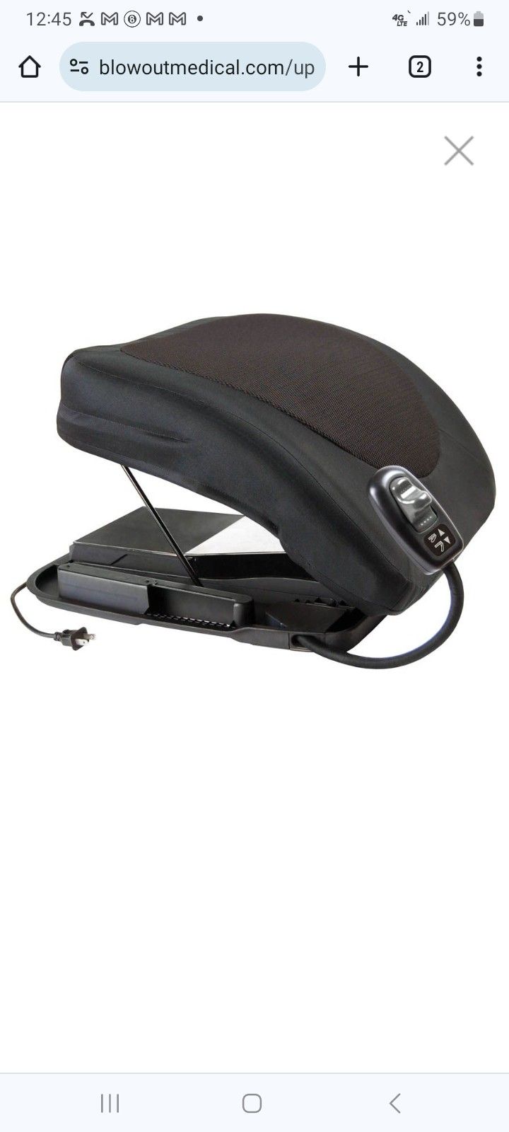BRAND NEW NEVER USED CAREX SEAT LIFT