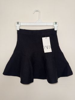 ZARA Black Skirt Size Small