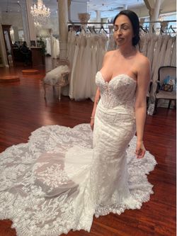 NEW Maggie Sottero Zareen Wedding dress size 12  US size 8