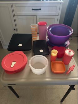 Authentic Tupperware items