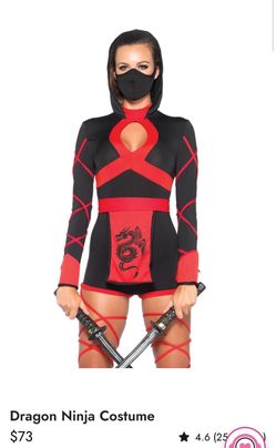 Leg Avenue Dragon Ninja 3-Piece Costume