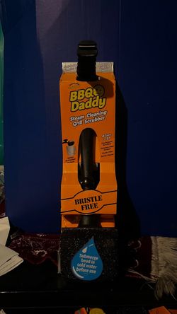 BBQ Daddy Steam Cleaning Grill Scrubber