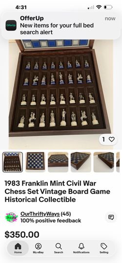 Vintage chess set