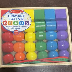 Primary Lacing Beads By Melissa and Doug