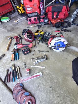 Assorted tools